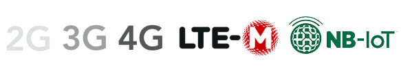 2G/3G/4G/LTE-M/NB-IoT